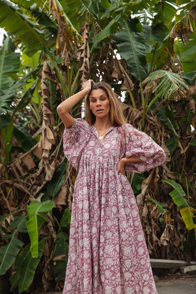 Kyra Midi Dress ~ Musk