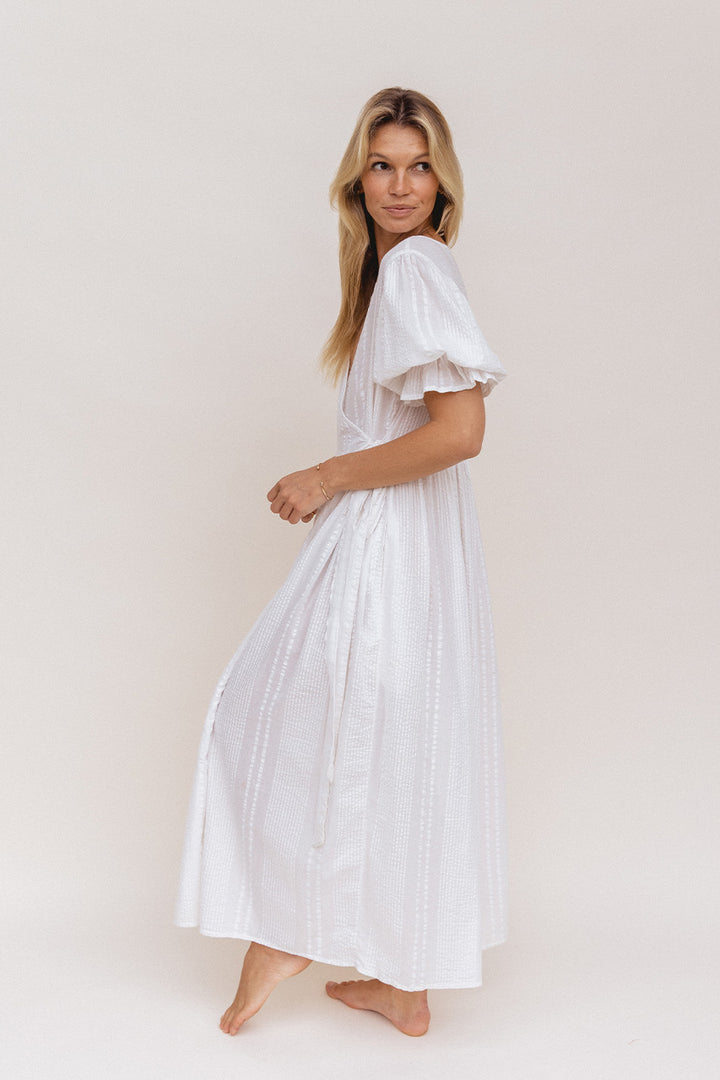 Uma Maxi Dress ~ White