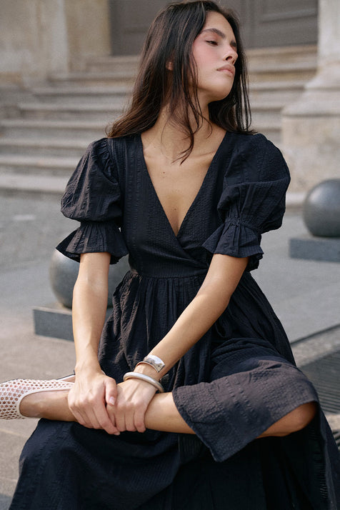 Uma Maxi Dress ~ Black