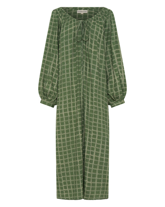 Zahra Midi Dress ~ Fern