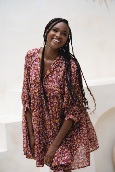 Kyra Mini Dress ~ Sumac