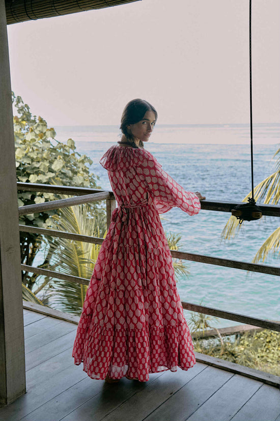 Pari Maxi Dress ~ Sangria